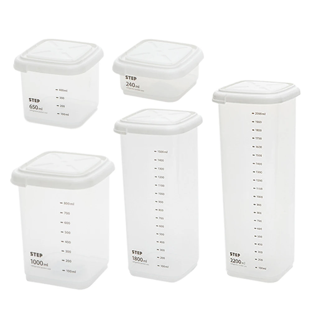 Герметичный резервуар, коробка, 5 размеров, для сохранения свежести, десерт, твердый контейнер для еды, Пшеничная солома, полипропилен, практичный Кухонный Контейнер для хранения, закуски, зерна