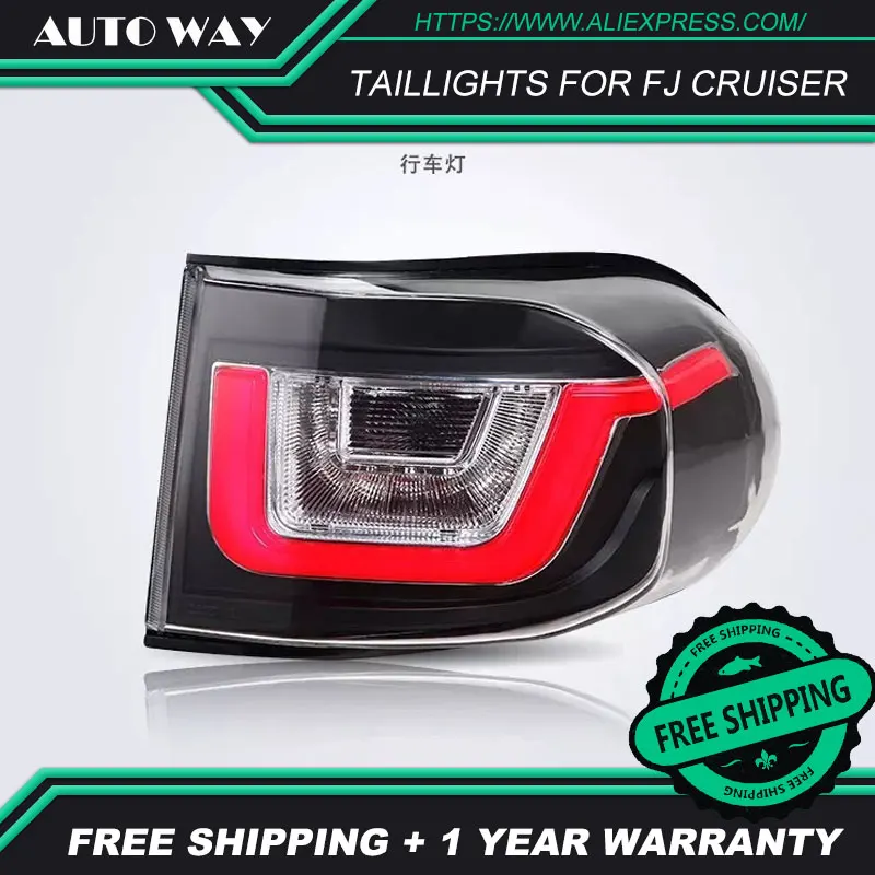 Автомобильный Стильный чехол для Toyota FJ CRUISER 2007- задние фонари светодиодный задний фонарь для Toyota FJ CRUISER задний фонарь все светодиодный задний фонарь