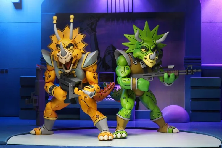 NECA Commander Zarax and Dinosaur Zork set 7 