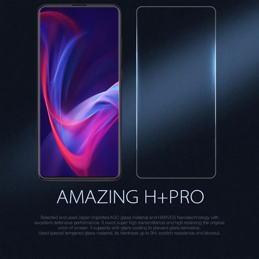 Закаленное стекло для Xiaomi mi 9T Pro Nillkin Amazing H+ PRO 2.5D Arc прозрачная защитная пленка для экрана Xiap mi 9T Pro глобальная версия