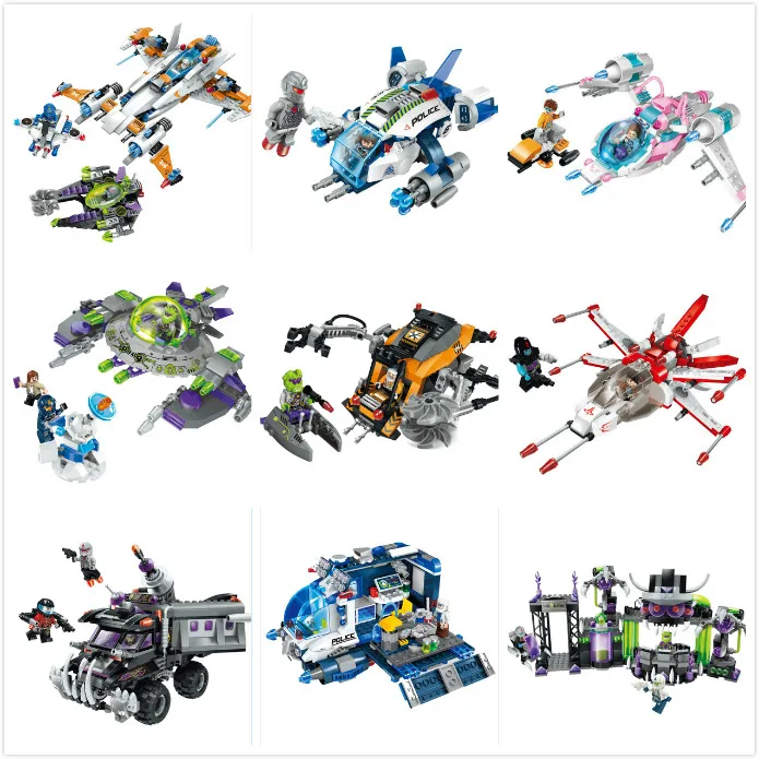 

Enlighten E1605-1617 Star Wars Space Evil Alliance base Alien invasion Building Blocks Compatible with Kids Toys Gift