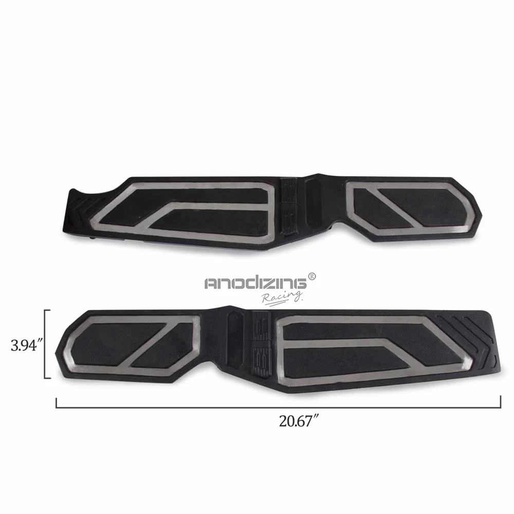 Motorcycle Footrest Pedals Pedals CNC Footrest Mats Pedals Aluminum Alloy Reinforced Foot Pad for HONDA XADV X-ADV 750