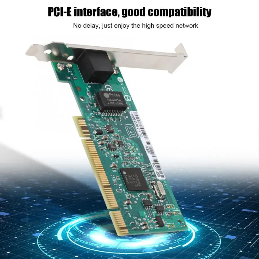 PCI-E Gigabit для Intel82540 чип сетевой карты 1000 м совместим с RTL8169 настольный компьютер