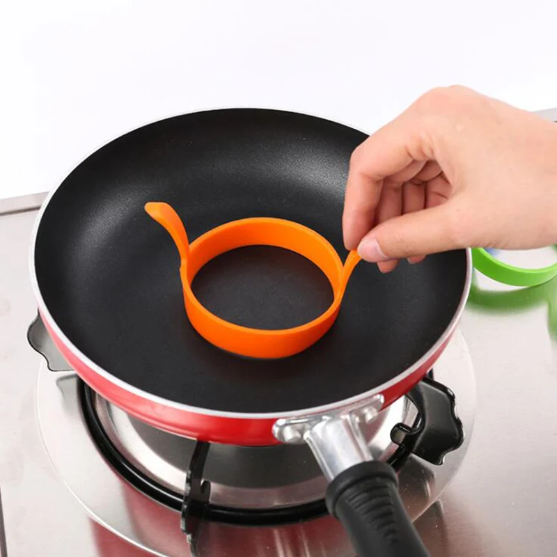 Силиконовый жареный яичный блин кольца круглые формы для выпечки сковорода печь кухня