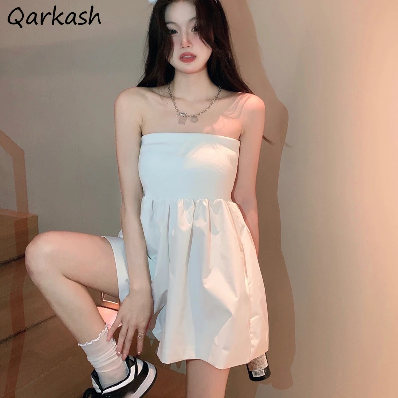 

Rompers Women Solid Summer Korean Style Wide Leg Lovely Sexy Party Ladies Design Fashion Off Shoulder Popular Leisure Clothing