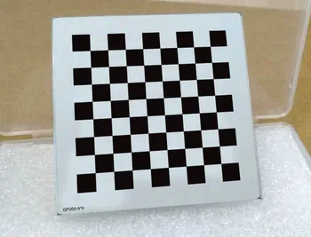 

Customized 9*9 Checkerboard Grid Aluminum Calibration Board Optical Correction Nine Square Grid Visual Measurement Non-reflectiv