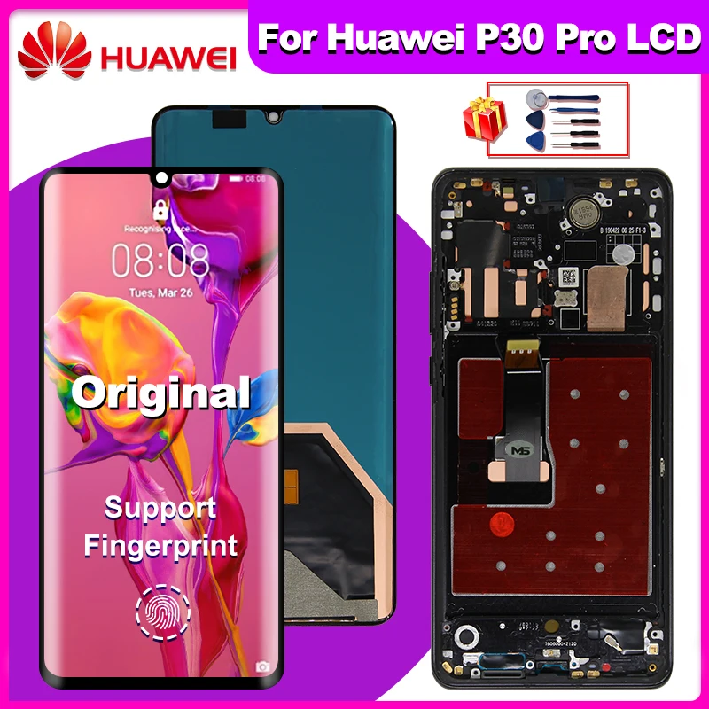 Оригинальный сенсорный ЖК-экран 6 47 дюйма для Huawei P30 Pro | Мобильные телефоны и