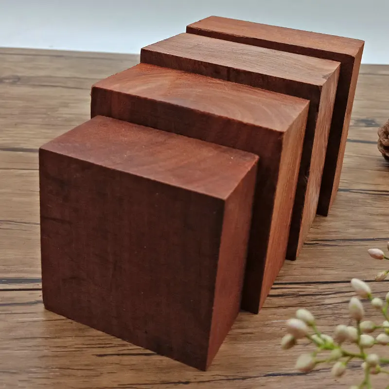 DIY Material 2-5.5CM Thick African Ebony Rosewood Timber Log Wood Block Wood Lumber Lump Custom Made Rosewood (3)