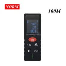 Цифровой лазерный дальномер 100 м/80 м/60 м/40 м, точность лазерного дальномера 2 мм, максимальное расстояние измерения, лазерный дальномер ленты