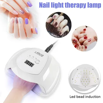 

54w Uv Led Nail Lamp For Nails Dryer Uv Nail Gel Curing Nail Art Machine Usb Lamp Light Auto Sensing Nail Manicure Tools 2020
