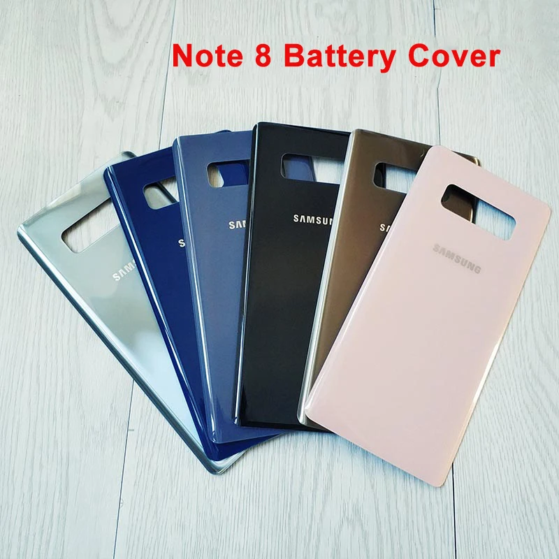 Чехол для Samsung Galaxy Note 8 N950 N950F задняя крышка аккумулятора 3D стеклянный корпус чехол