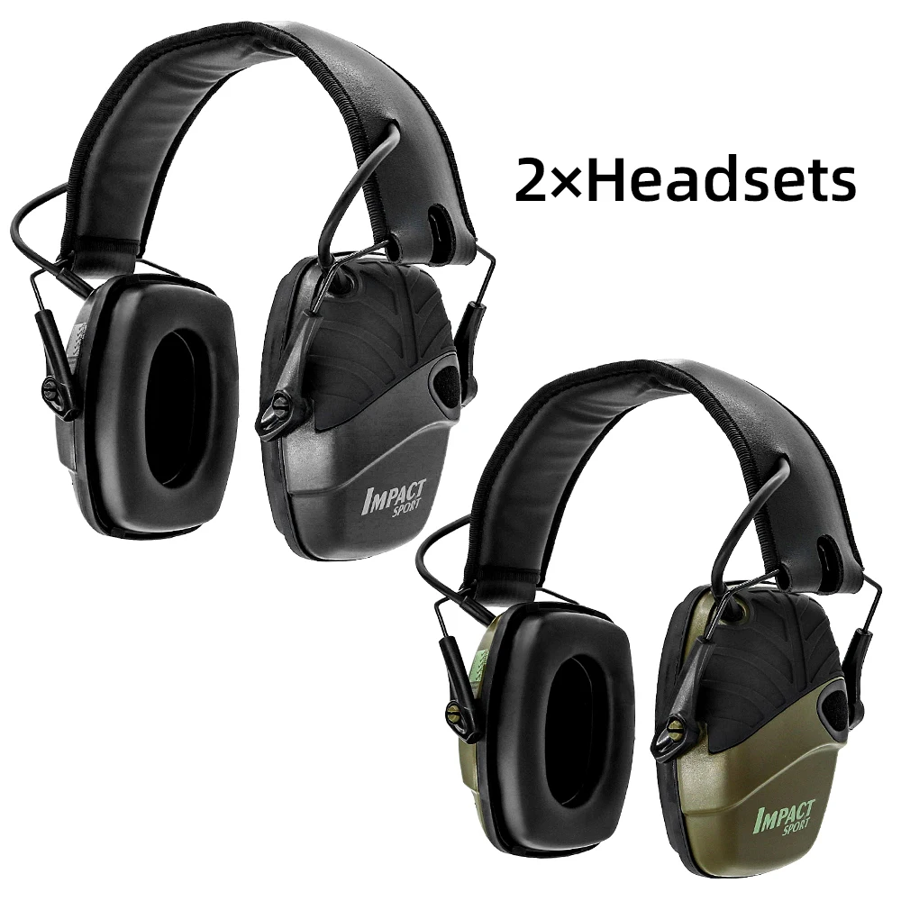 

Electronic Shooting Earmuff Hearing Protective Anti-noise Headset Sound Amplification Tactical Hunting Ear Protection Headphone