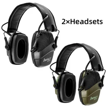 Electronic Shooting Earmuff Hearing Protective Anti-noise Headset Sound Amplification Tactical Hunting Ear Protection Headphone