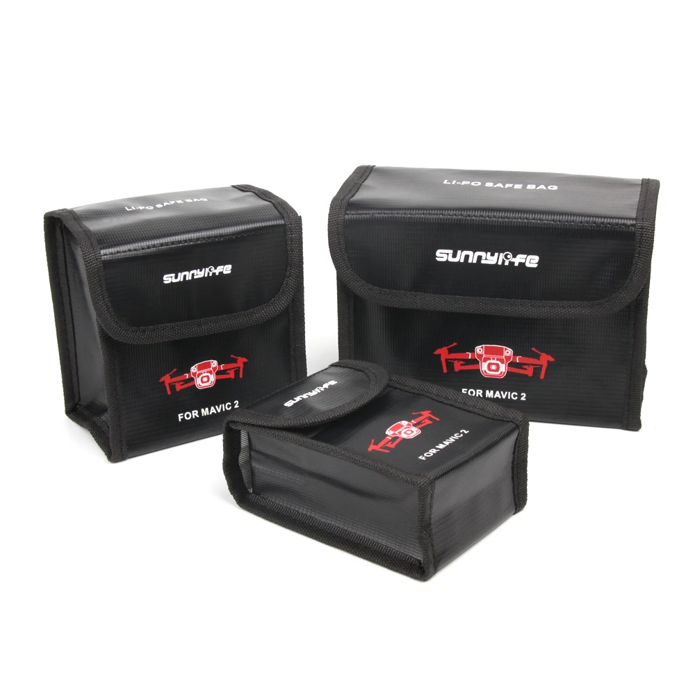 

LiPo Battery Safe Bag for Mavic 2 Battery Heat Resistance Explosion Proof Radiation Protection for DJI Mavic 2 PRO & ZOOM Drone
