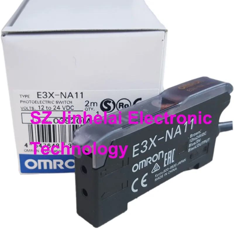 

Новый и оригинальный фотоэлектрический переключатель, усилитель оптического волокна E3X-NA11 OMRON 2 м