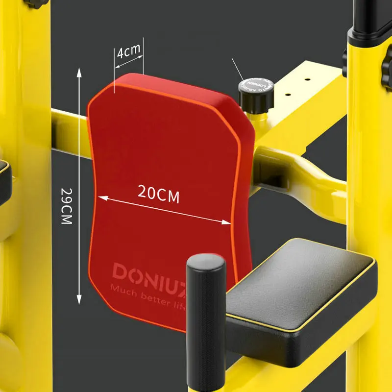 US $201.39 Indoor PullUps Horizontal Single Parallel Bars With Belts MultiFunctional Fitness Equipment Weight Bench For Children Adults