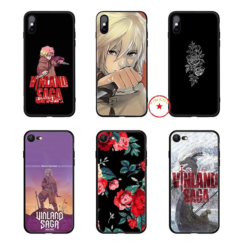 Мягкий силиконовый чехол Vinland Saga для телефона iPhone 11 Pro Xs Max X или 10 8 7 6S Plus 5 5S SE Xr 6 Plus 7Plus 8 Plus