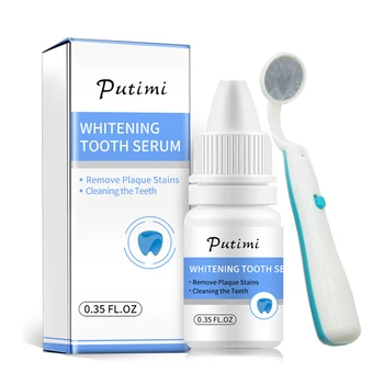 

Teeth Whitening Essence Effectively Removes Plaque Stains Tartars Gel Teeth Whitener Toothpaste Oral Care Teeth Whitening Serum