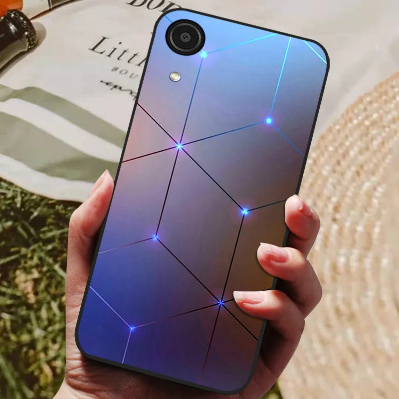 Silicone Soft Black TPU Phone Case - Durable Back Cover