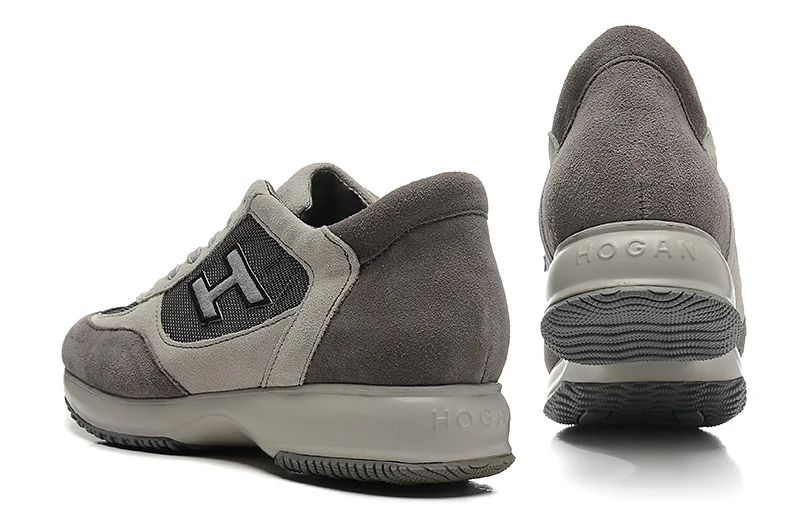 Hogan Scarpe/Лидирующий бренд; мужская повседневная обувь; Masculino; популярные кроссовки из дышащего сетчатого материала на шнуровке; мужские кроссовки