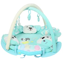 Tapis de jeu éducatif pour bébé, Puzzle, clavier de Piano, berceuse, musique, gymnastique, activité rampante, jouets pour enfants de 0 à 24 mois
