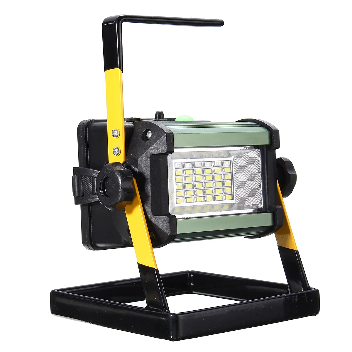 Rechargeable перезаряжаемый светодиодный прожектор 50 Вт 2400LM 36 светодиодный прожектор Spot Camping портативный открытый мигающий светильник EU/US plug