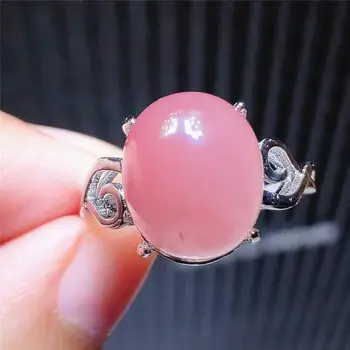 

Genuine Natural Red South Agate Gemstone Adjustable Ring 13x11mm Oval 925 Sterling Silver Fashion Stone Bead AAAAA