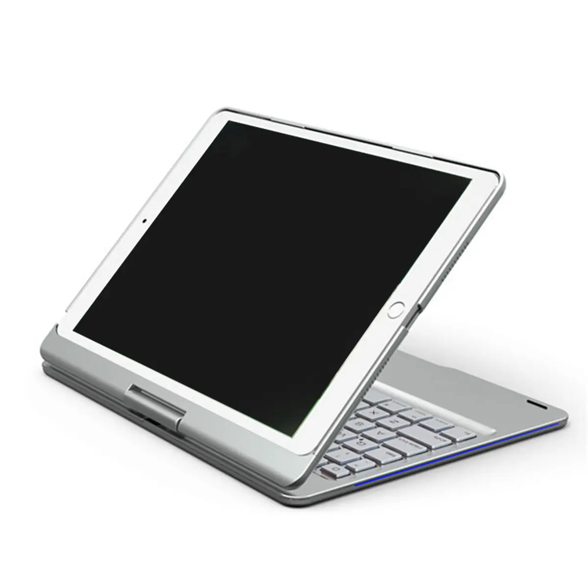 Для Ipad Pro 9 7/10 5 дюйма 360 градусов клавиатура для ноутбука 7 цветов подсветка