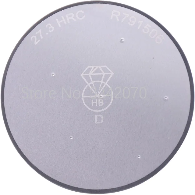 Rockwell Hardness Test BlockB ScaleHRB 75 tillescenter Test, Measure