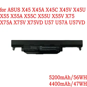 

High Quality A32-K55 Laptop Battery For ASUS X45 X45A X45C X45V X45U X55 X55A X55C X55U X55V X75 X75A X75V X75VD U57 U57A U57VD
