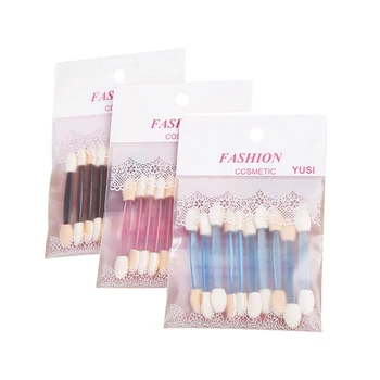 

10 x Double Ended Disposable Eye Shadow Sponge Applicators Make Up Eyeline Brush