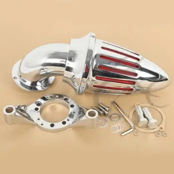 

Chrome Air Cleaner Kits Intake Filter For Harley CV Carburetor Delphi V-Twin New