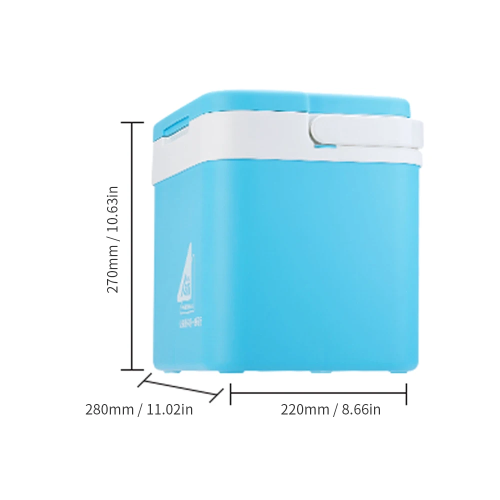 small car fridge Portable 10L Car Refrigerator Ice Bucket Mini Fridge Cooler and Warmer Picnic Icebox for Skincare Snacks Cans Home and Travel camping fridge freezer