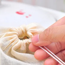 8*10cm Reusable Nut Milk Tea Coffee Fruit Juice Cotton Mesh Strain Filter Bag 8*10cm Reusable Nut Milk Tea Coffee Fruit Juice Cotton Mesh Strain Filter Bag