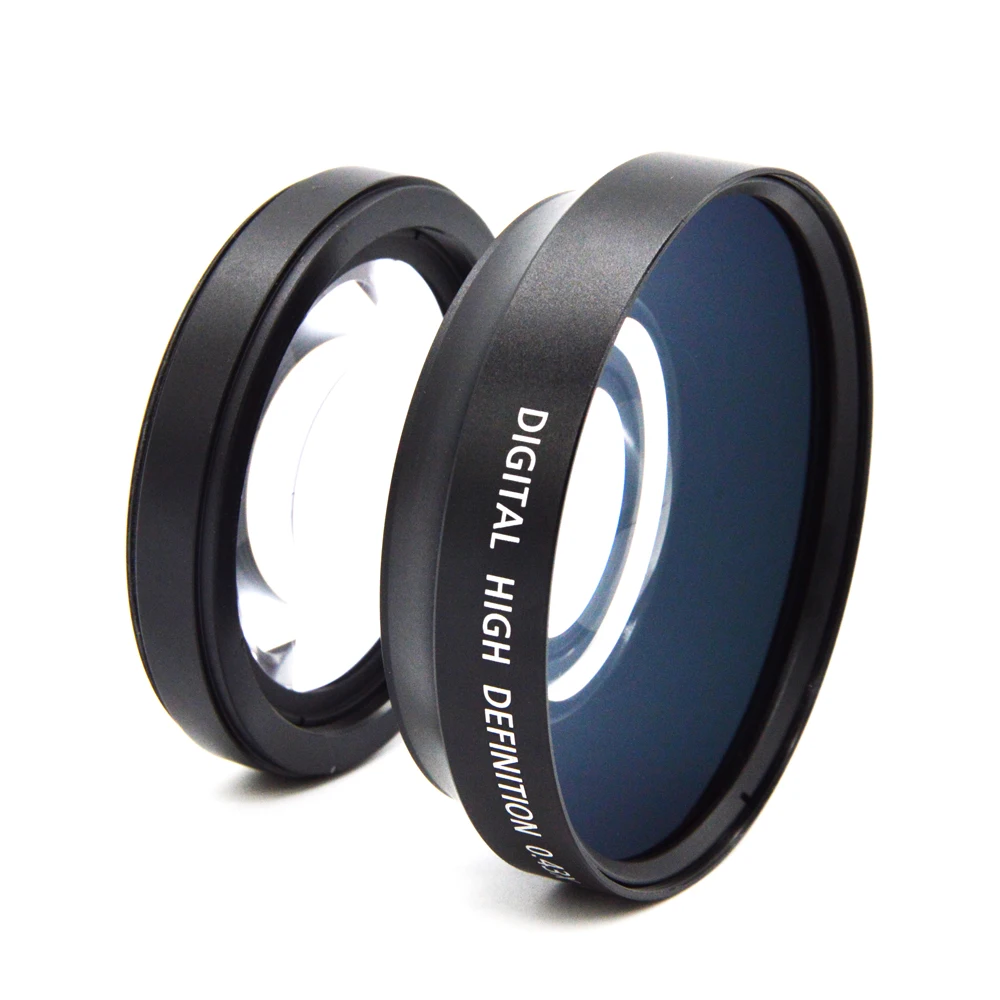 0.43X Wide Angle Lens with Macro for 72MM DSLR Camera Black | Электроника