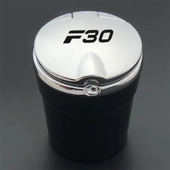 

For BMW F30 F series Car Ashtray Creative Personality Multi-function Car With LED Light Ashtray With Lid Car Ashtray Accessories