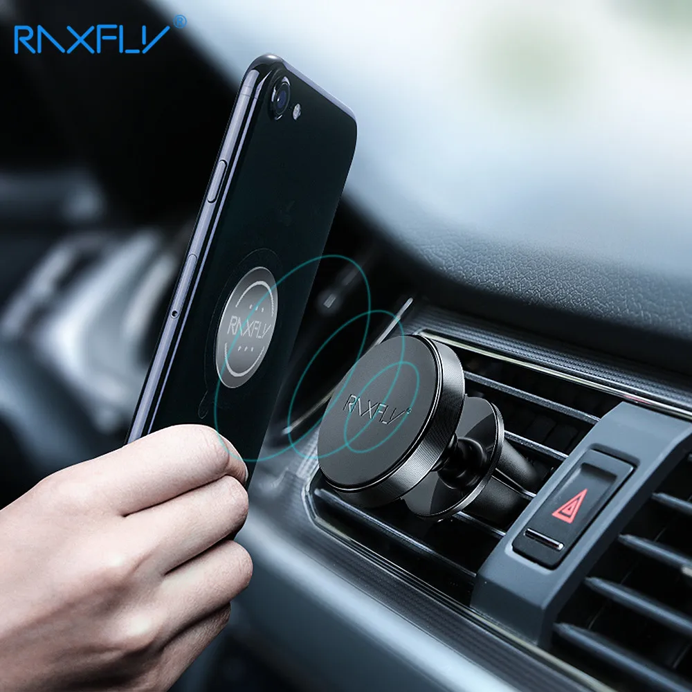 RAXFLY, магнитный держатель для телефона в машине, Магнитная подставка для телефона, автомобильный держатель для мобильного телефона, держатель для автомобиля, магнитный держатель s
