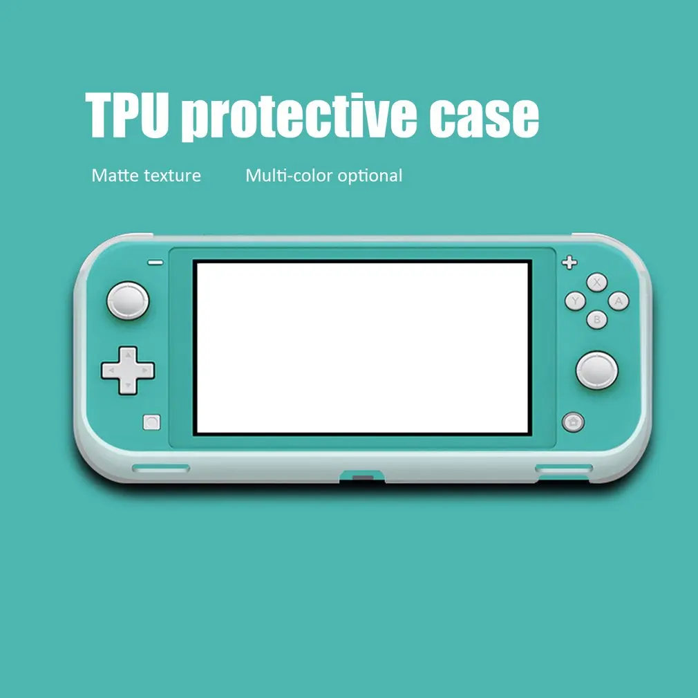 Силиконовый защитный чехол для Switch Lite для переключателя mini shell Cover закаленное стекло для защиты экрана