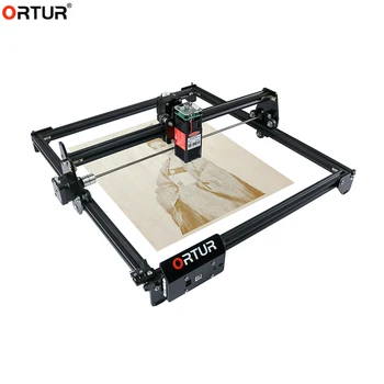 

Fast Delivery DIY ORTUR LASER MASTER 2 Mini DIY Laser Engraver Cutter Metal Stone Engraver Woodworking Engraving Machine 40×43CM