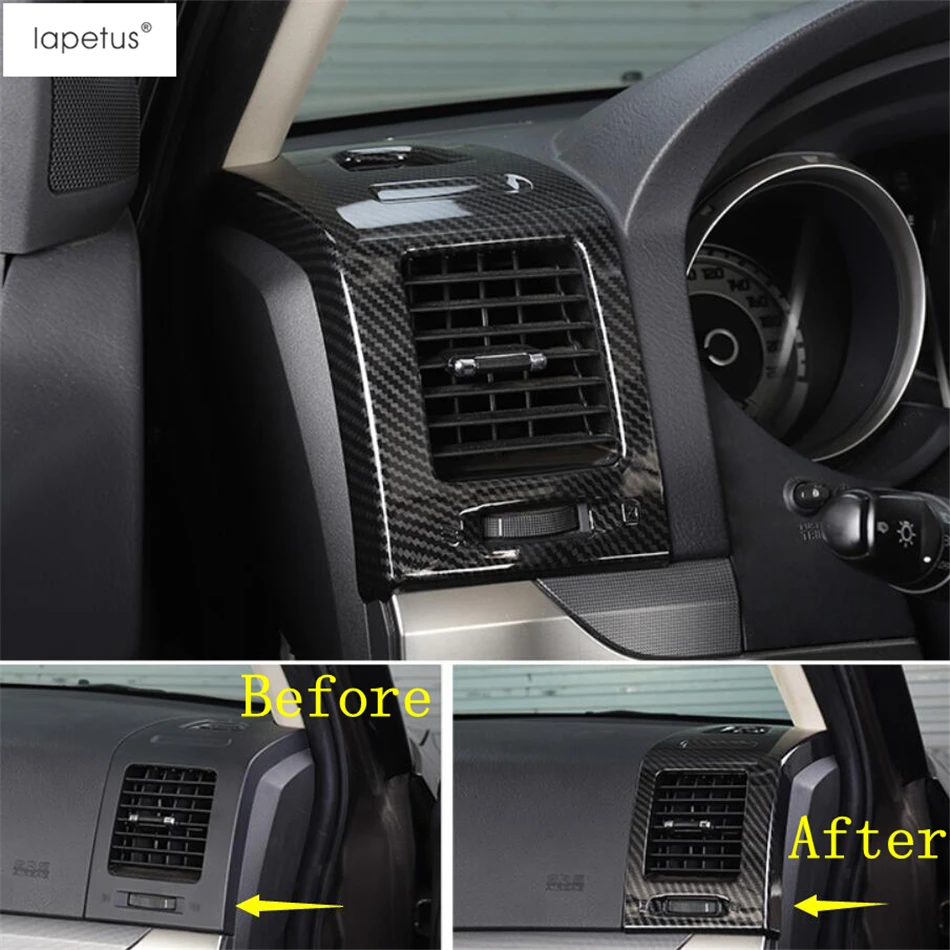 Lapetus Accessories Fit For Mitsubishi Pajero V97 V93 V80 Montero Limited 2009- Roof& Front Air AC Outlet Vent Cover Kit