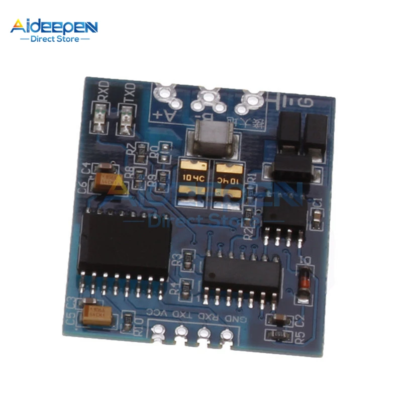 

Industrial Grade TTL to RS485 Module RS485 TTL Both Side Power Signal Converter 3V 5.5V Isolated Chip Serial Signal RXD TXD