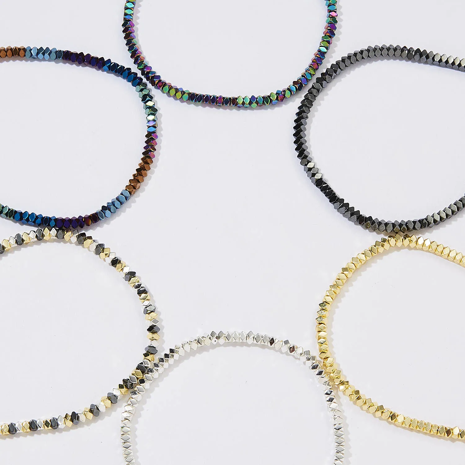Минималистичные браслеты с регулируемой окружностью из металлических бусин мужской модный браслет с бусинами для женщин и мужчин украшение браслет ручной работы подарок для девочек