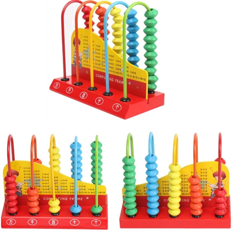 HBB деревянный Abacus для детей для изучения математики развивающие игрушки математики костяшки для начальной школы детского сада игрушка