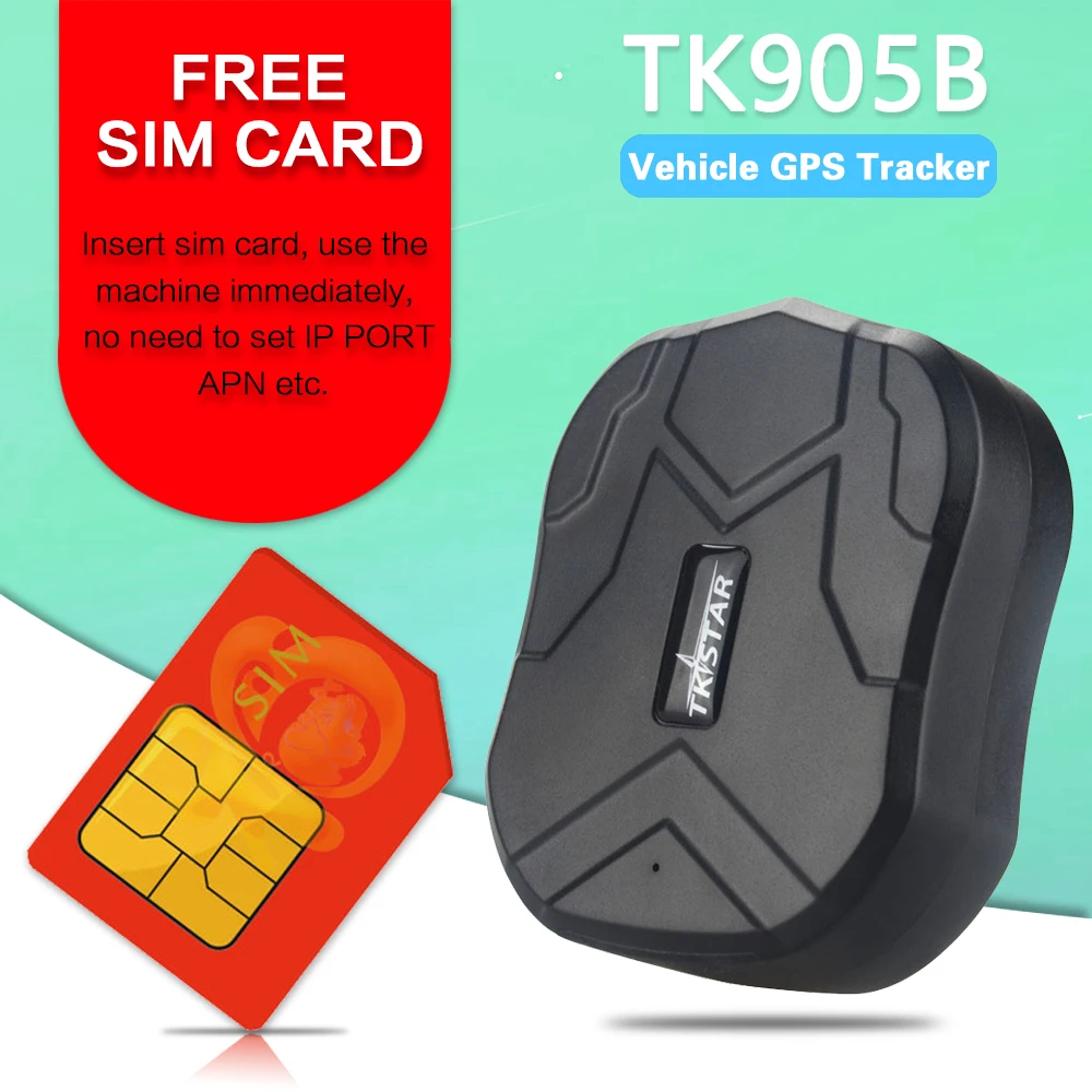 Автомобильный gps трекер TK905B 10000 мАч GSM магнитное устройство слежения
