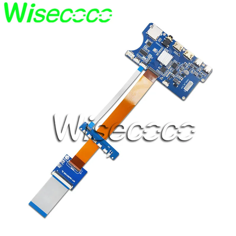 Wisecoco 12,3 дюймов растягивающаяся панель lcd HSD123KPW1-A30 1920*720 высокая яркость 1000 нит hdmi Плата водителя для автомобиля