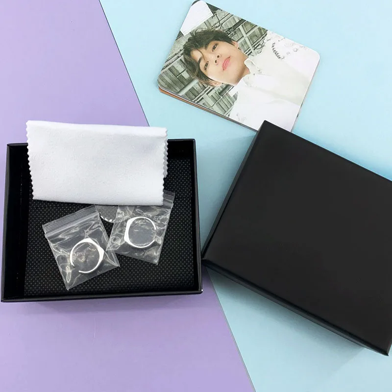 KPOP Store Bangtan Boys The Final Double Ring + 7 шт. LOMO Card JUNG KOOK JIMIN JIN SUGA J-HOPE коллекция ювелирных