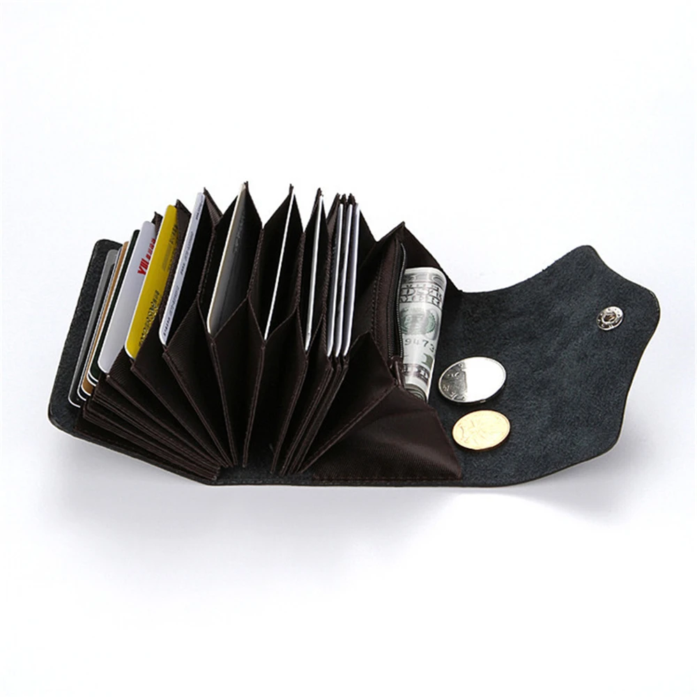

Simple and stylish organ card package genuine leather card package Creative Multi-card Package sets of foreign trade explosion
