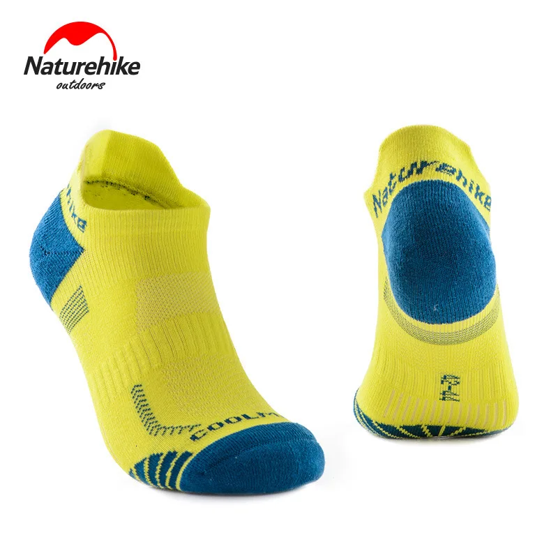 Naturehike 2 Pair Men And Women More Function Run Boat Socks Outdoors Elite Motion Socks Coolmax Speed Do Quick Drying