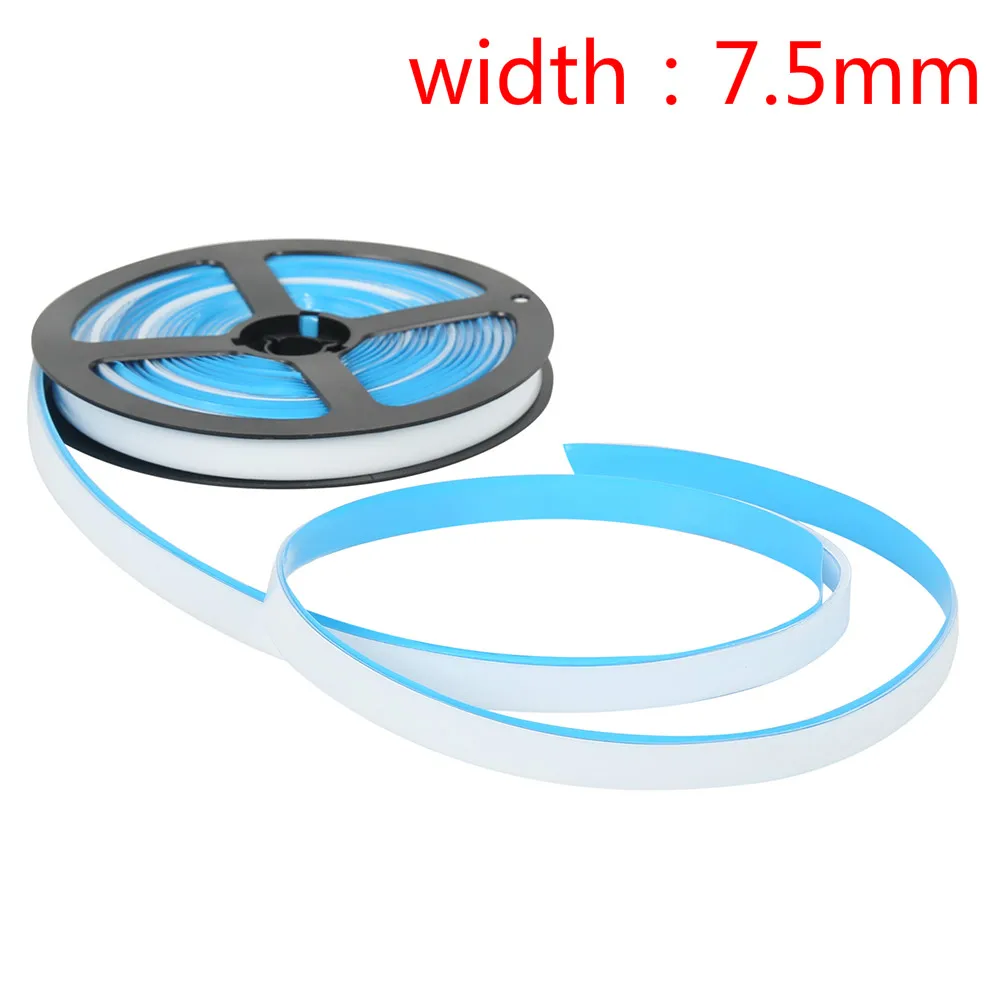 white width 7.5mm 6 м самоклеящаяся керамическая плитка Mildewproof зазор лента DIY плитка анти-плесень лента плитка уплотнение самоклеящаяся лента для ванной стены дома - Цвет: white width 7.5mm