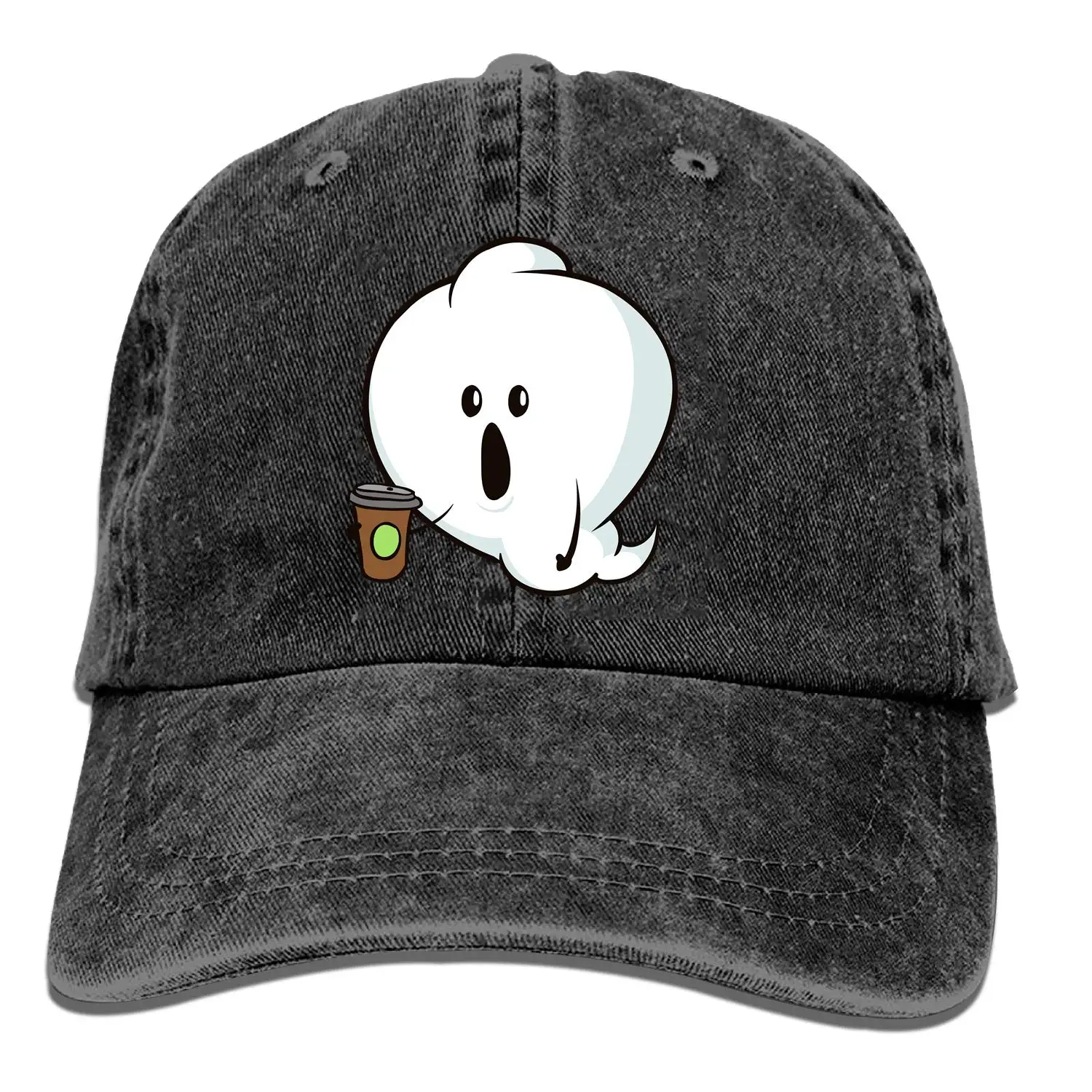 Жуткая Летучая мышь с привидениями Регулируемая ковбойская Кепка джинсовая шляпа для женщин и мужчин